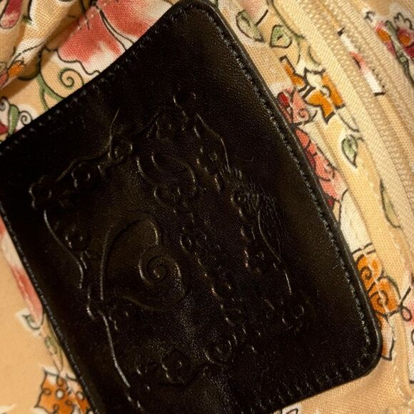 Brighton chocolate leather  Woven Straw  Shoulder   Zip bag - Picture 11 of 14